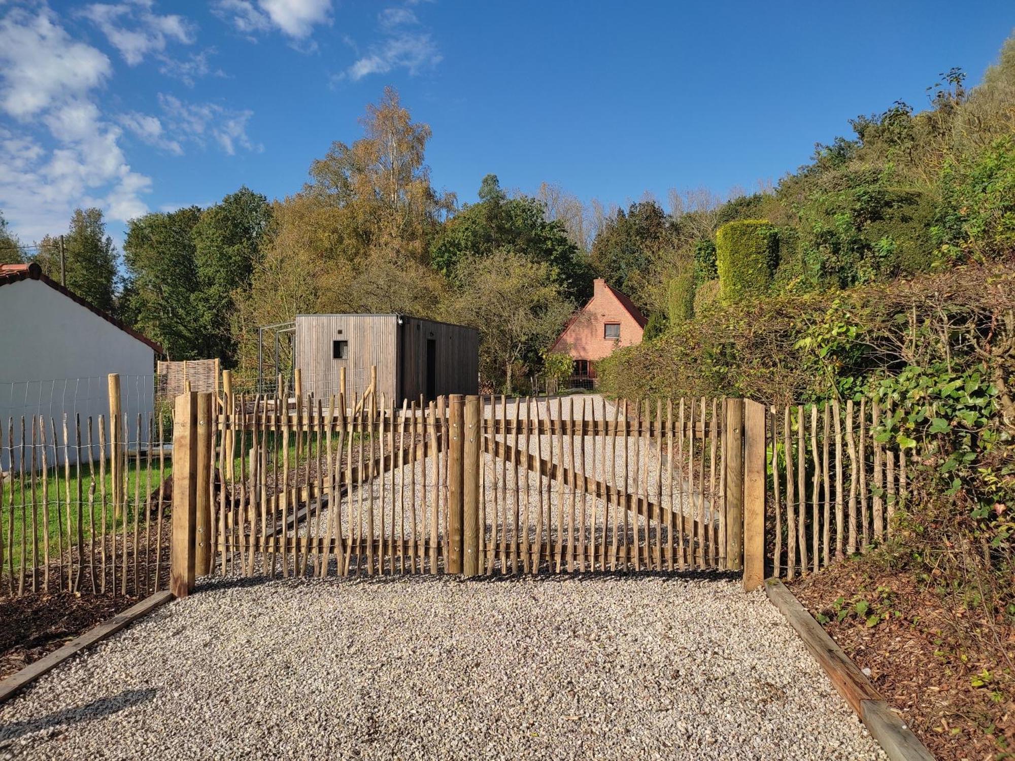 L'Ermitage - L'Ecolodge Des Monts Des Flandres - Au Coeur De 800M2 De Jardin Prive Saint-Jans-Cappel ภายนอก รูปภาพ