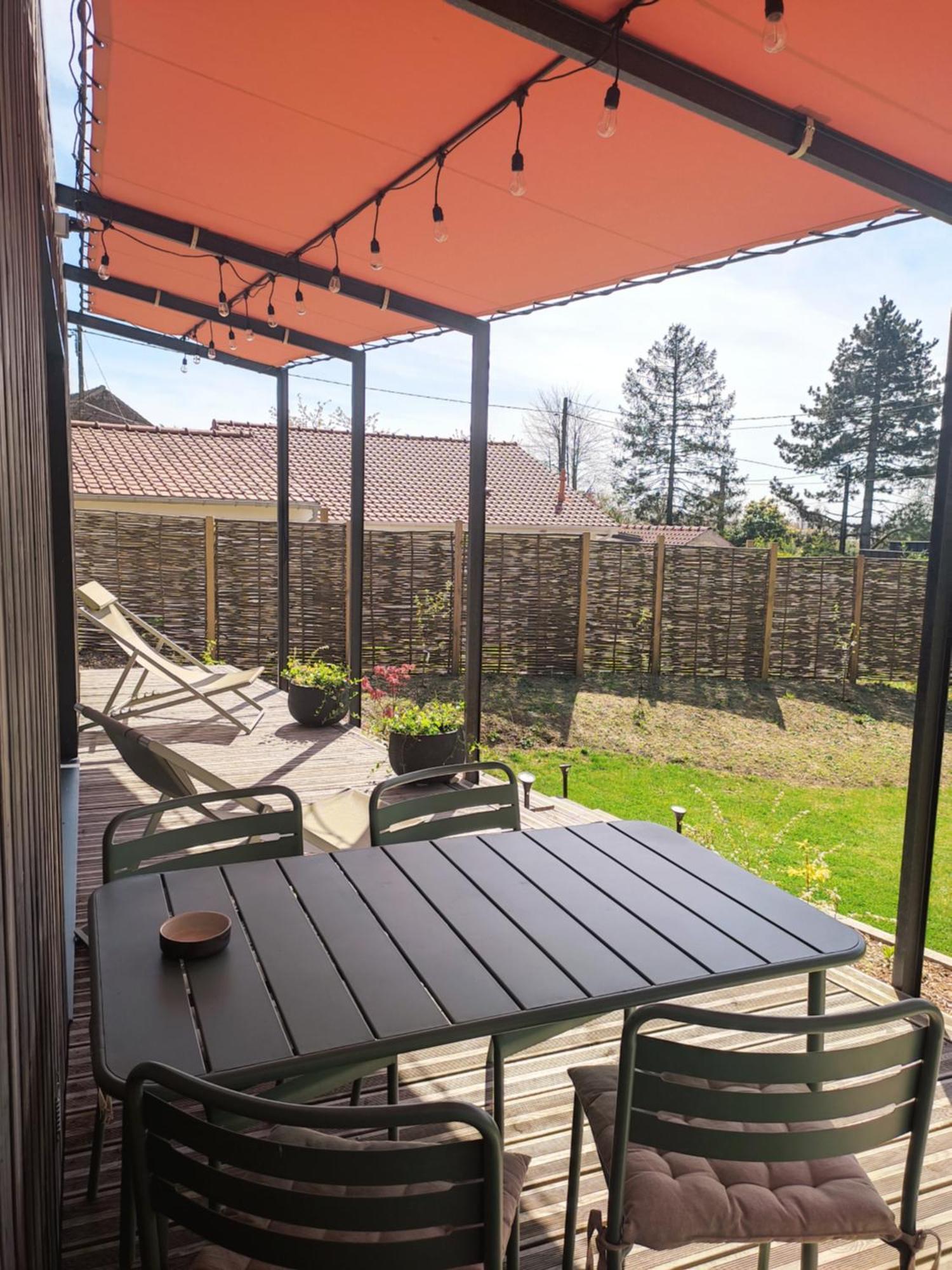 L'Ermitage - L'Ecolodge Des Monts Des Flandres - Au Coeur De 800M2 De Jardin Prive Saint-Jans-Cappel ภายนอก รูปภาพ